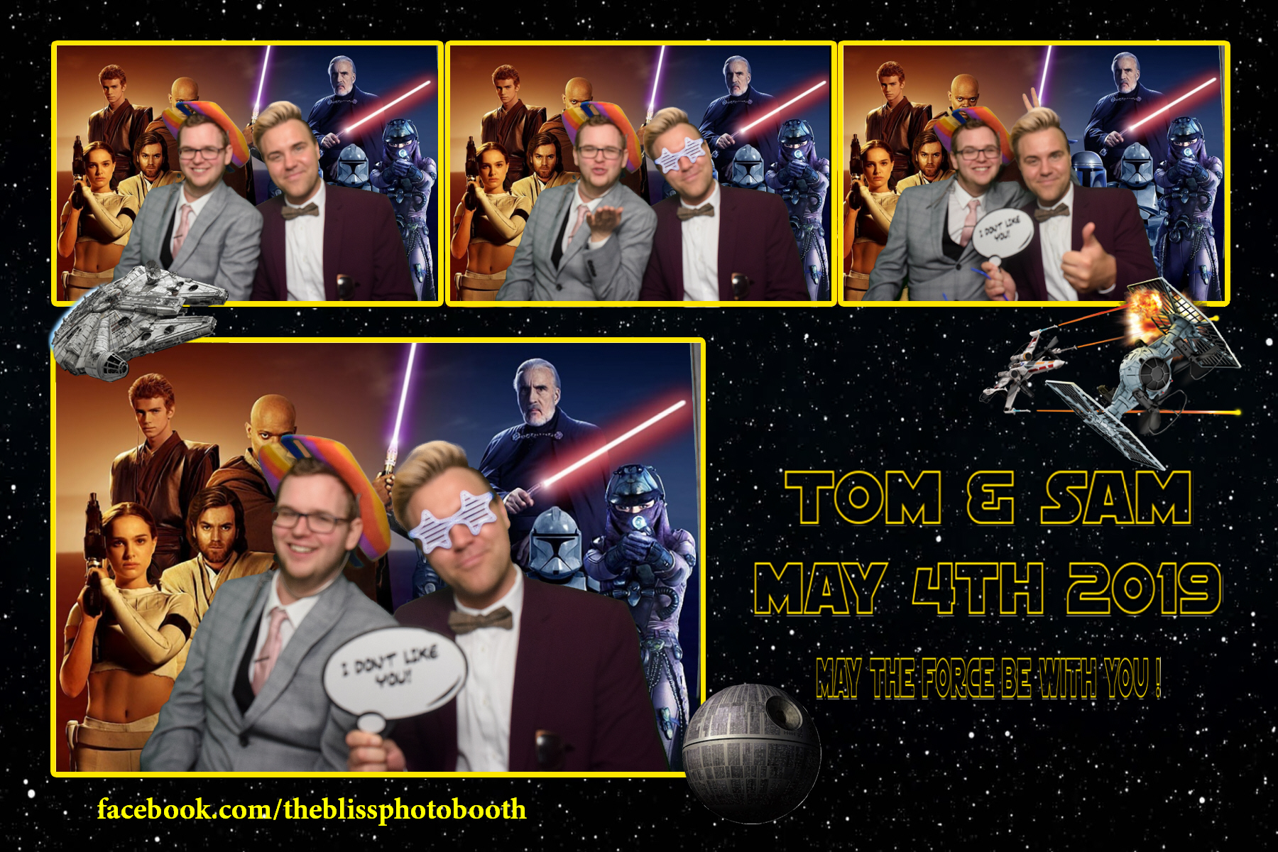 Tom and Sam | View more photos from the event at gallery.blissbooth.co.uk/u/BlissBooth/Tom-and-Sam
